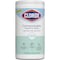 Clorox Wipes, Free&Clear, 4-1/'' x 4-1/4'' x 8-3/10'', WE, PK 6 CLO32486CT - alternate 1